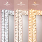 Belles LED Crystal Full-Length Mirror