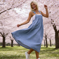 Women's Casual Loose Overall Dress