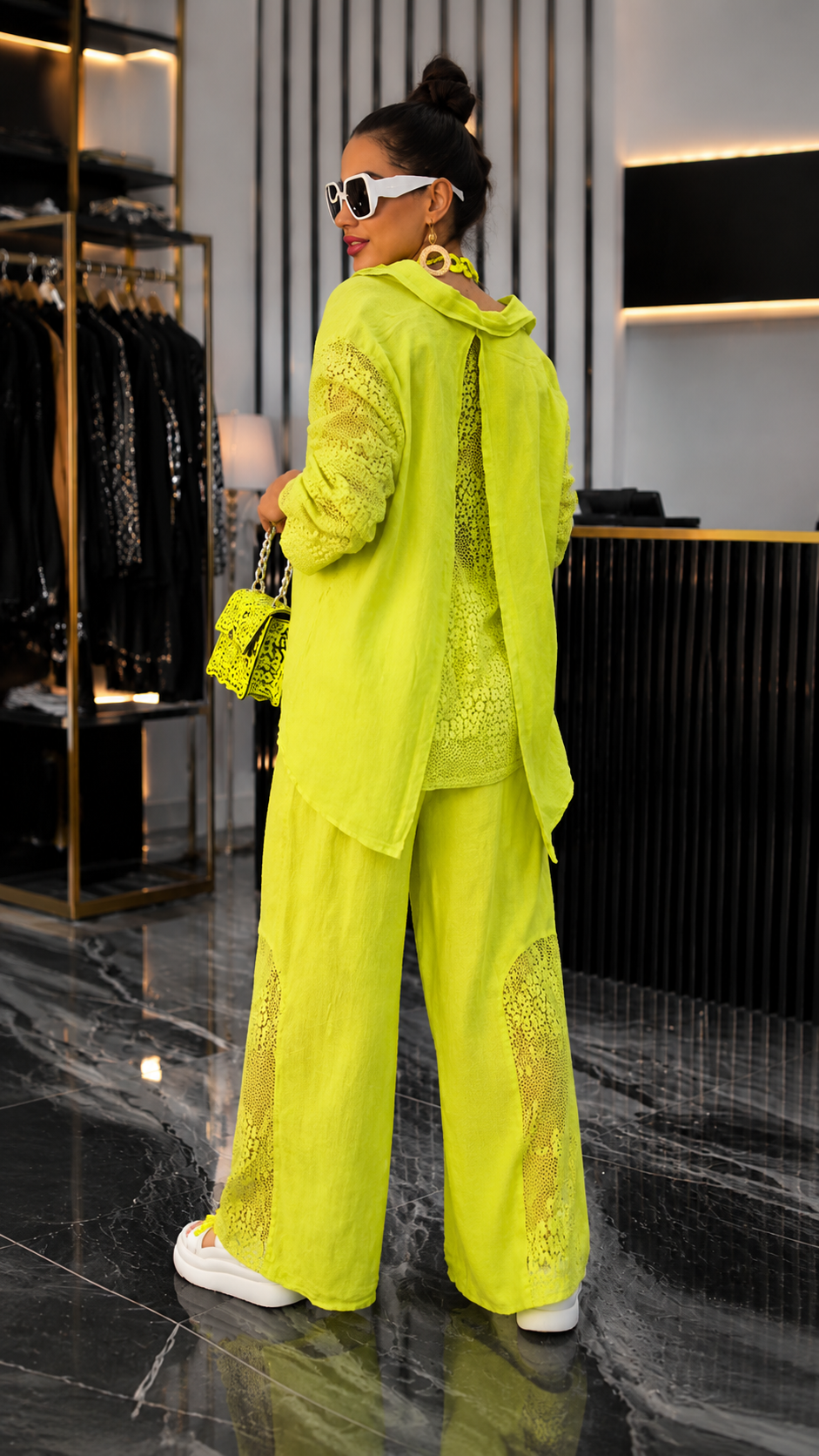Luxe Lace Panel Resort Set