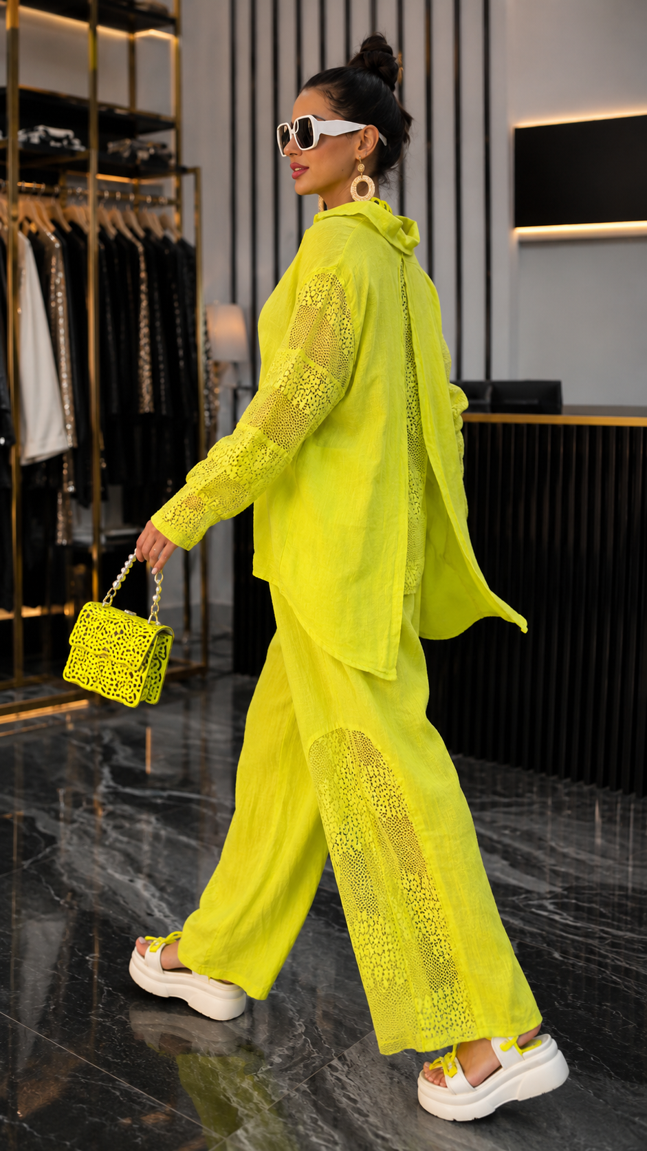 Luxe Lace Panel Resort Set