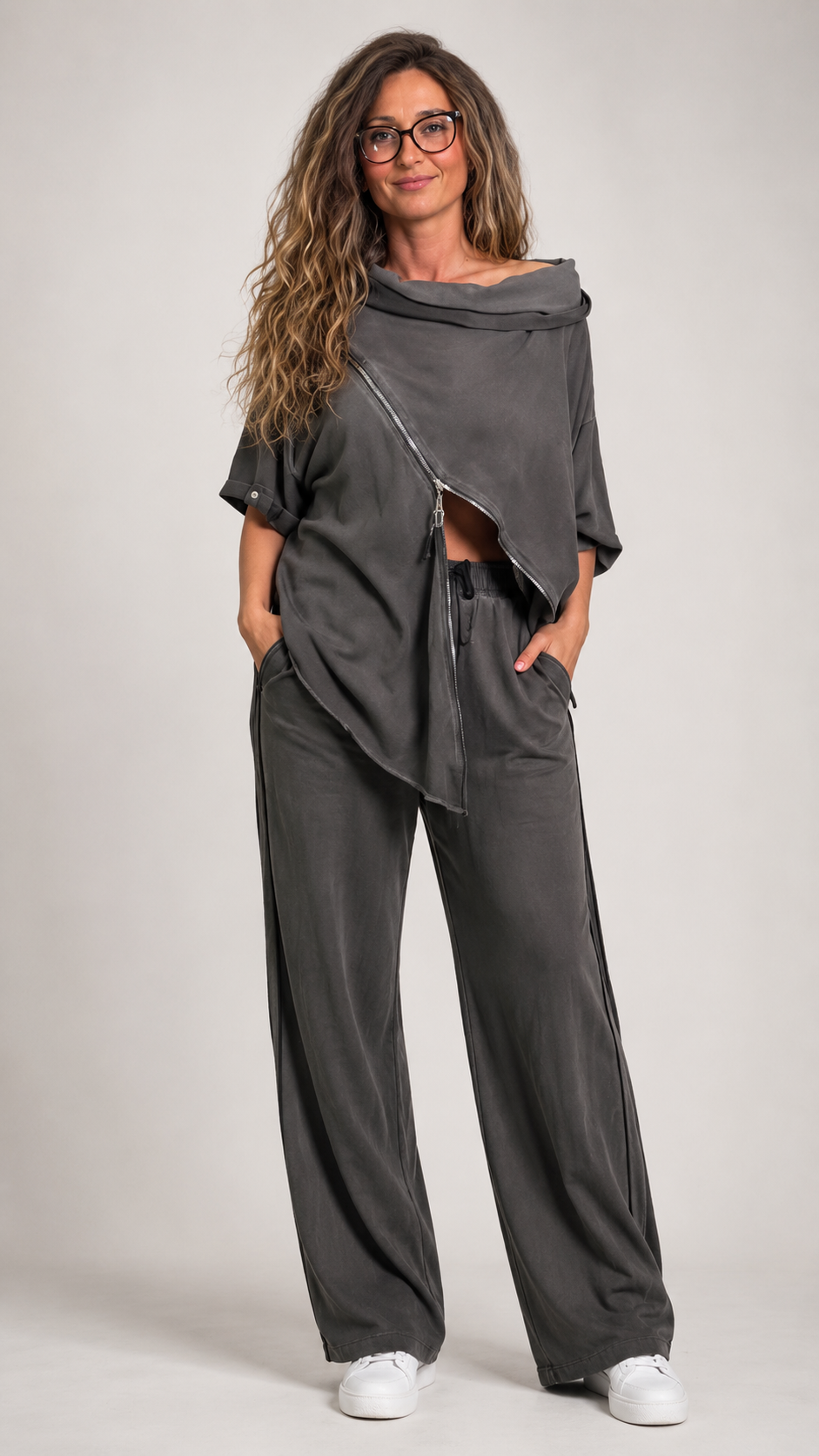 Relaxed Zip Lounge Set