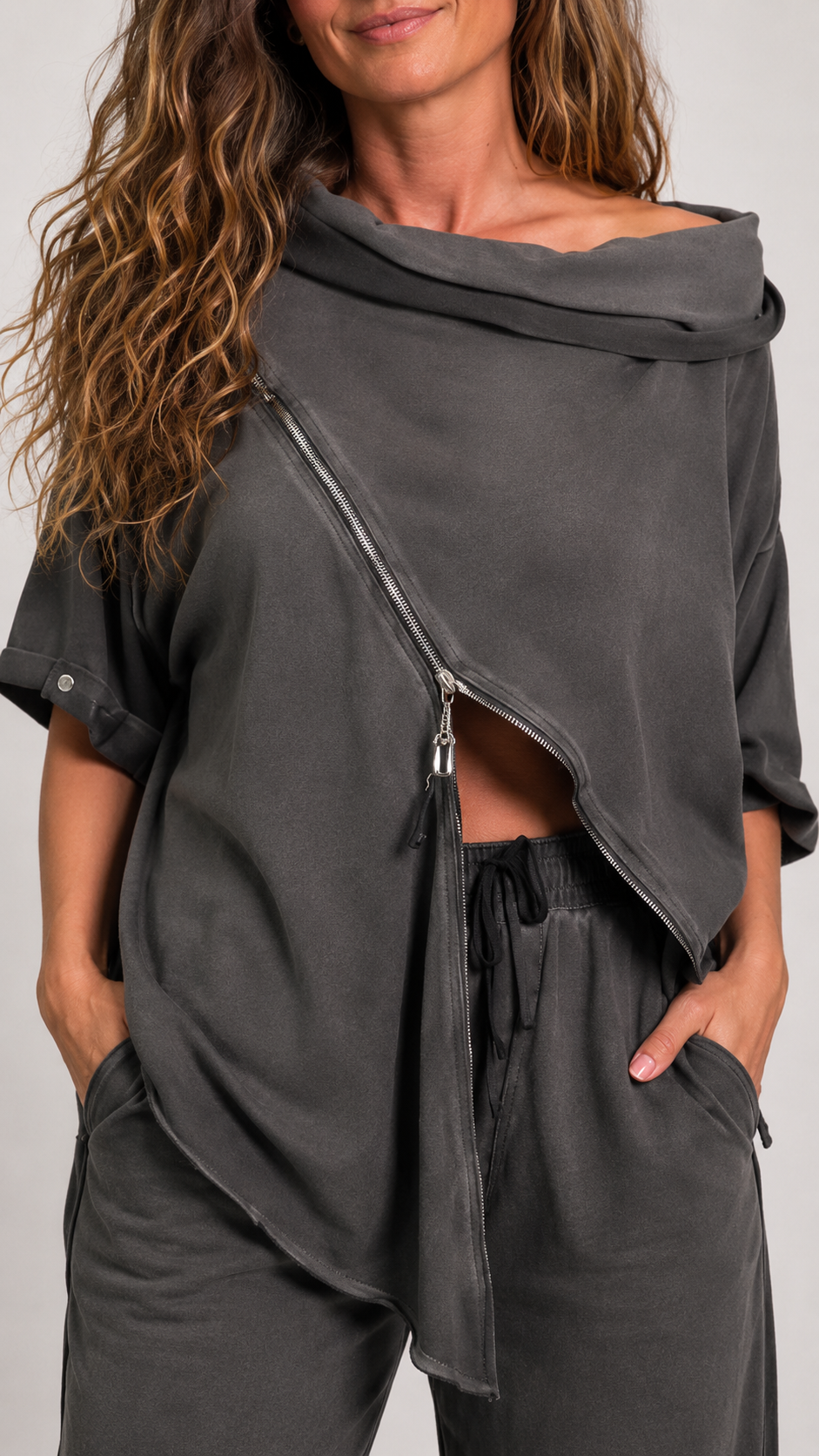 Relaxed Zip Lounge Set