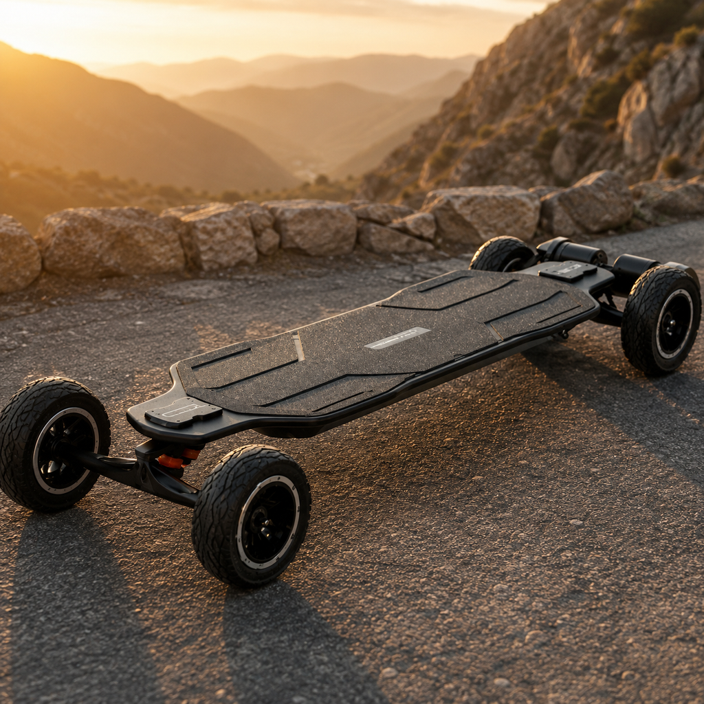 All-Terrain 4WD Electric Skateboard - Built for Street & Trail