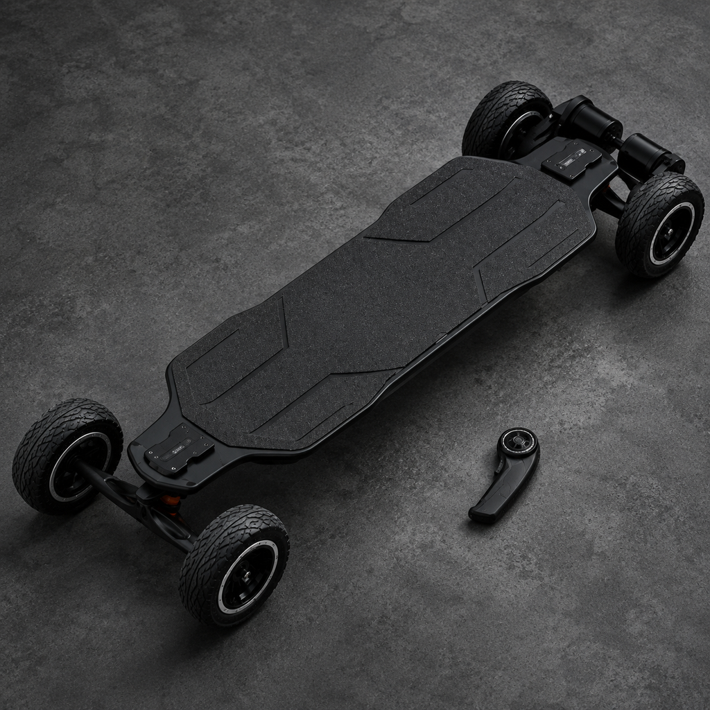 All-Terrain 4WD Electric Skateboard - Built for Street & Trail