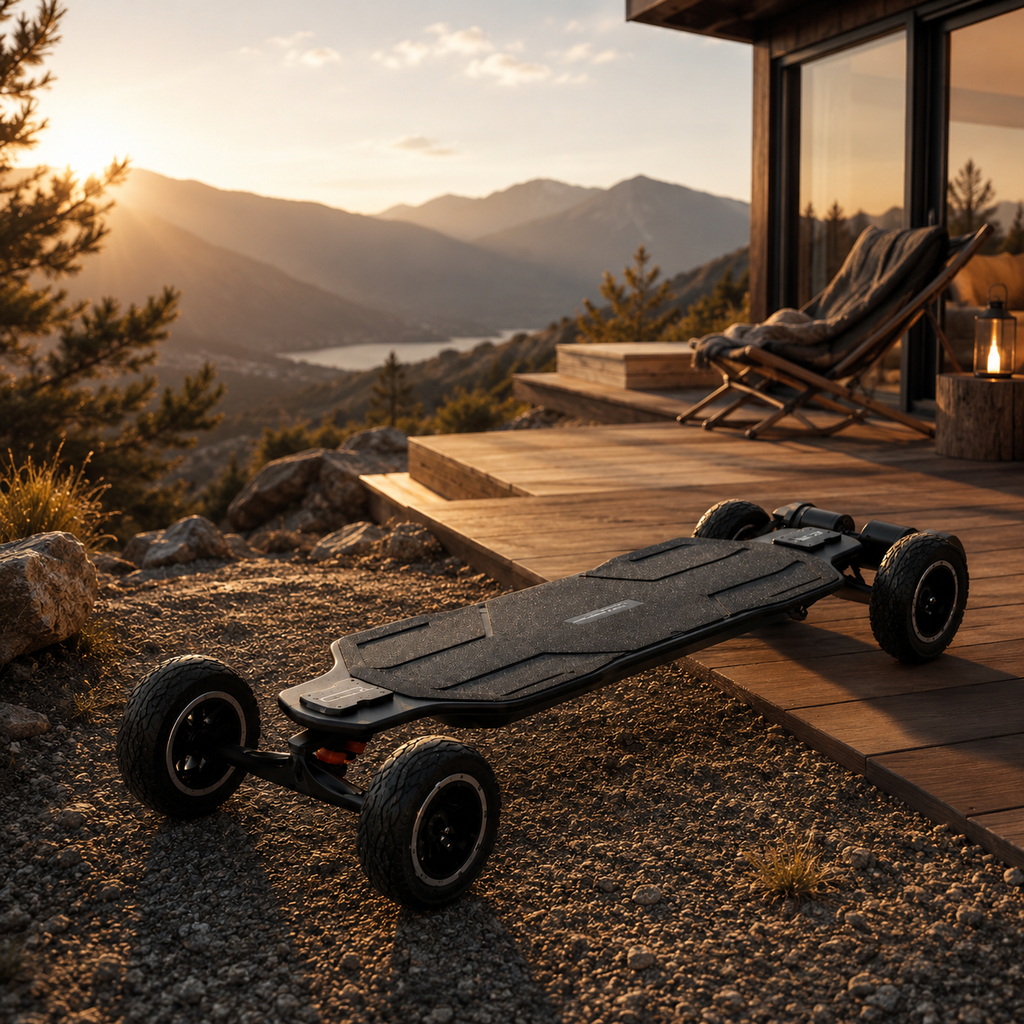 All-Terrain 4WD Electric Skateboard - Built for Street & Trail