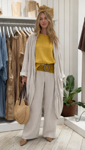Linen Lounge Set