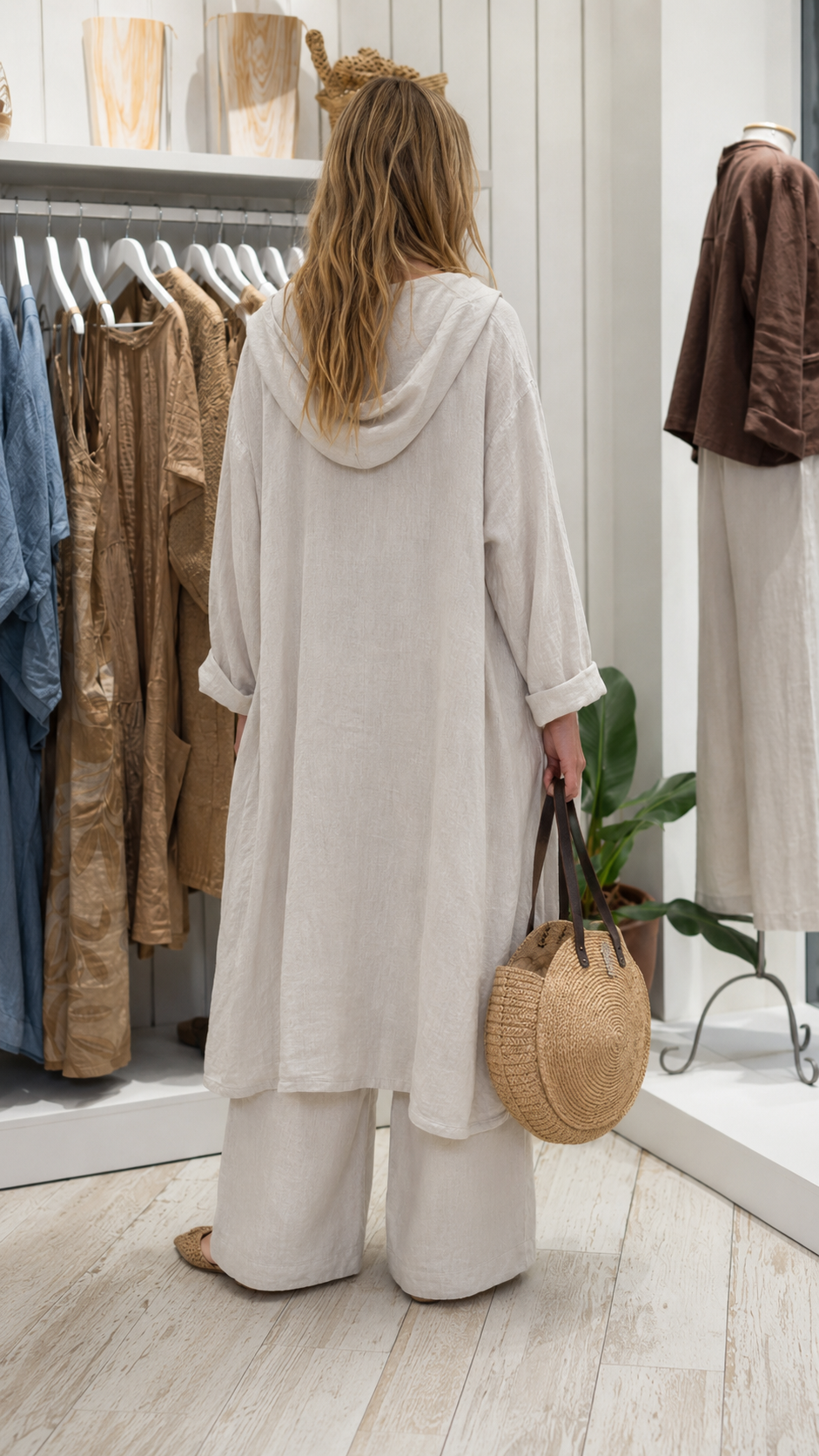 Linen Lounge Set