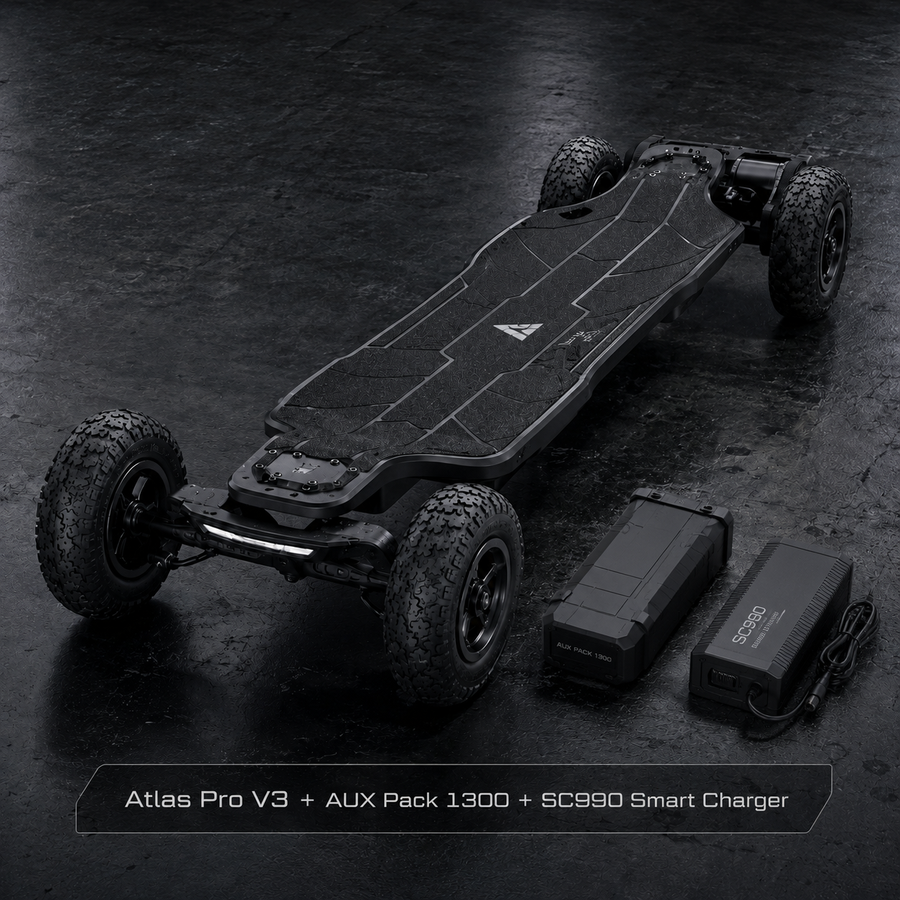 Electric skateboard long distance cruising