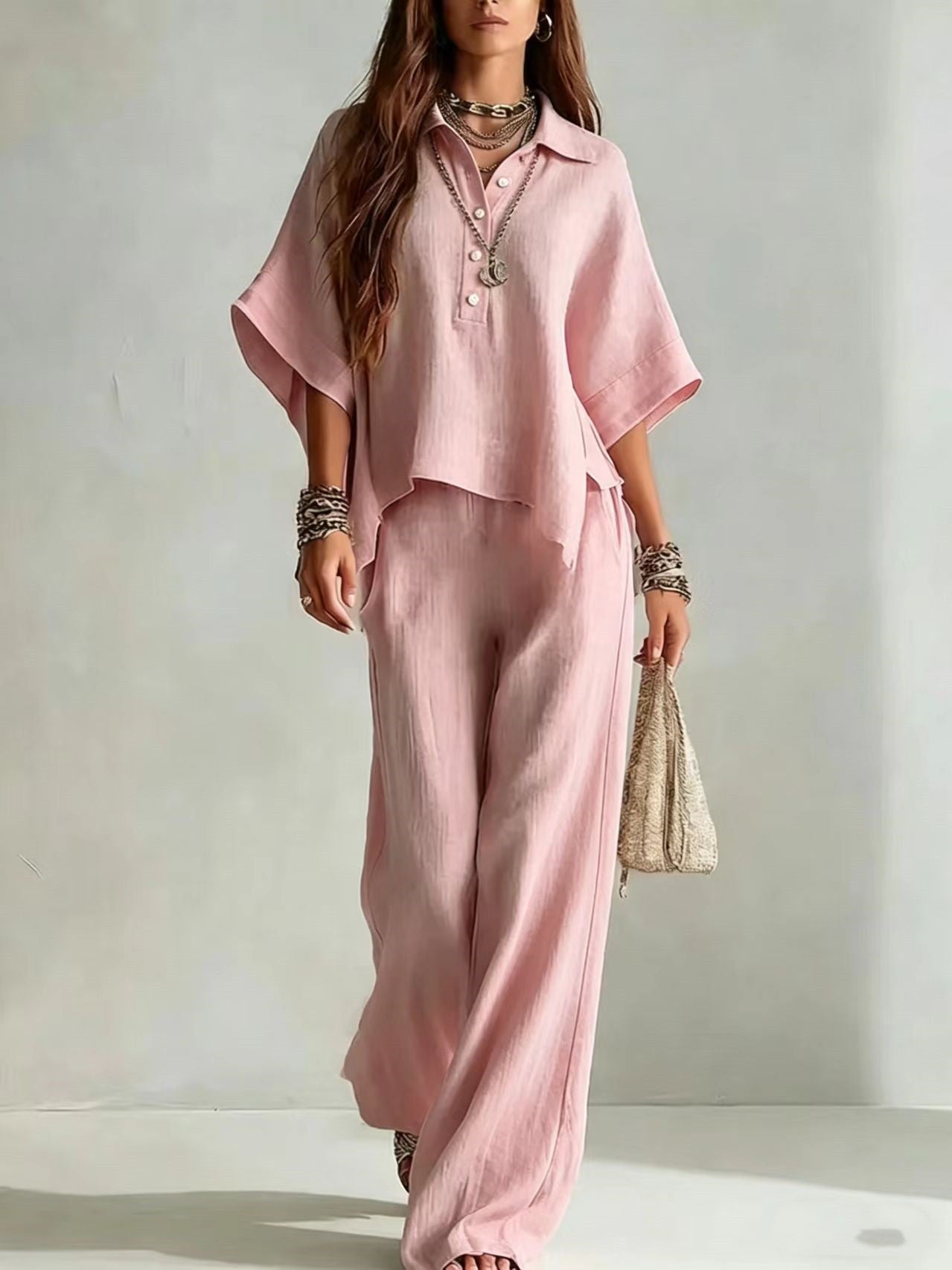 Relaxed Linen Two-Piece Set