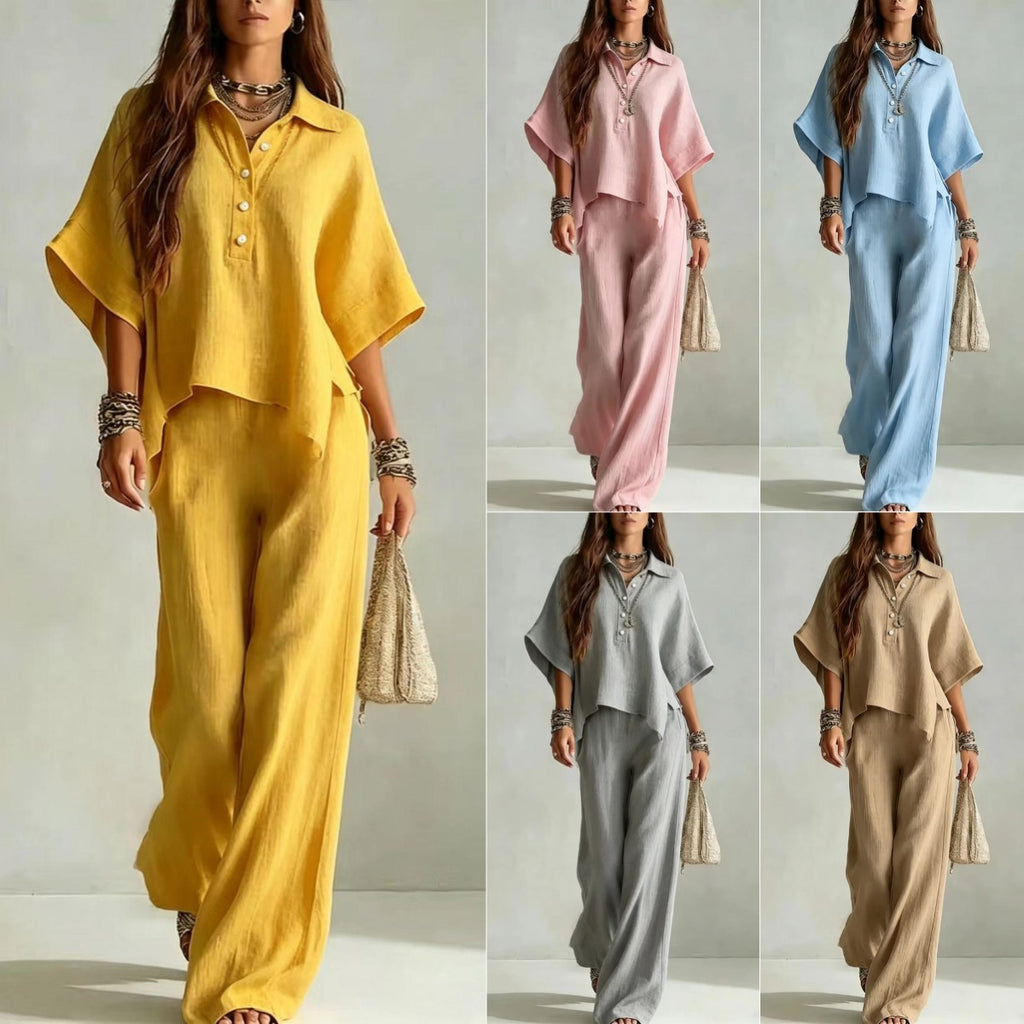 Relaxed Linen Two-Piece Set