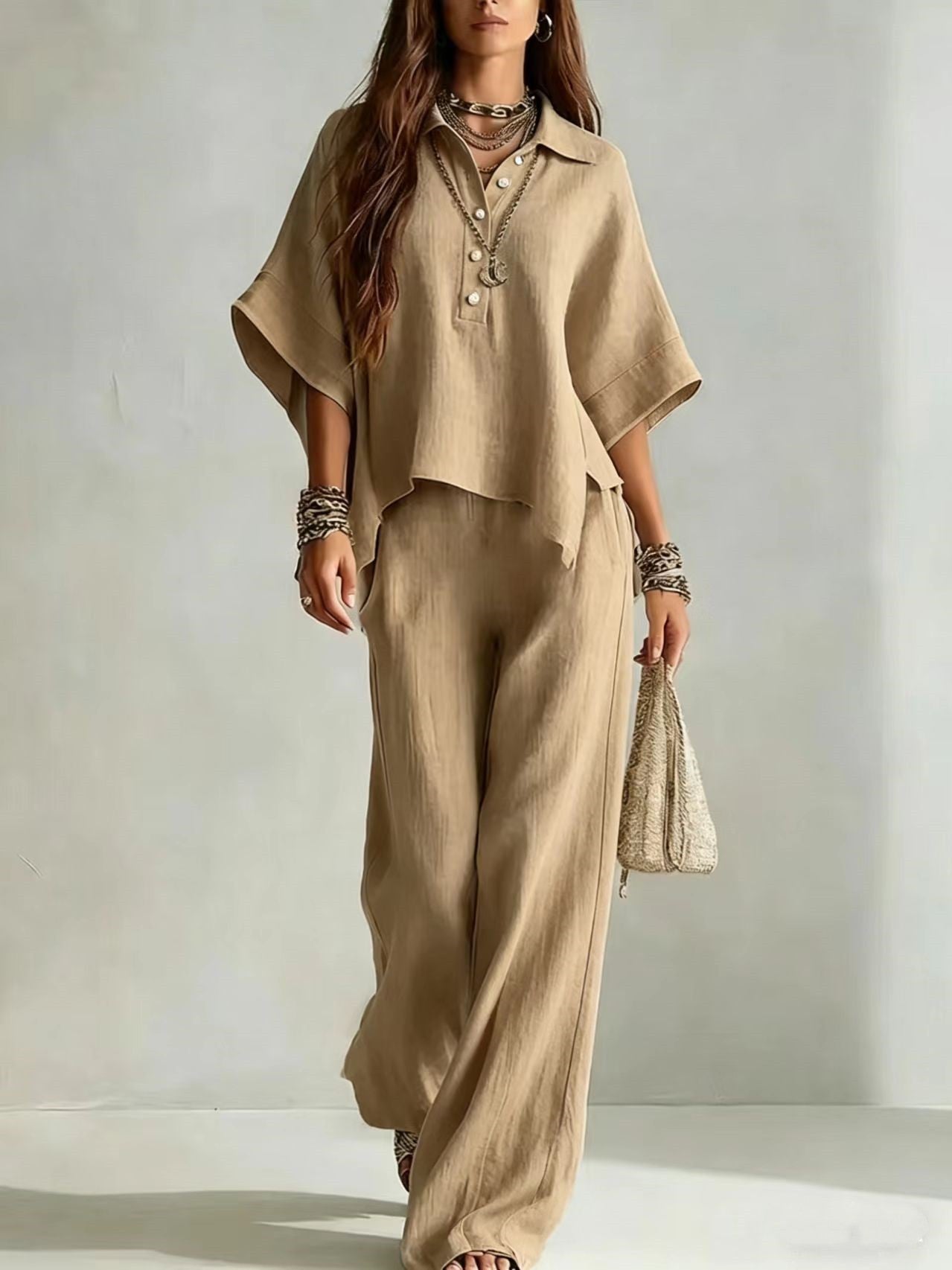 Relaxed Linen Two-Piece Set
