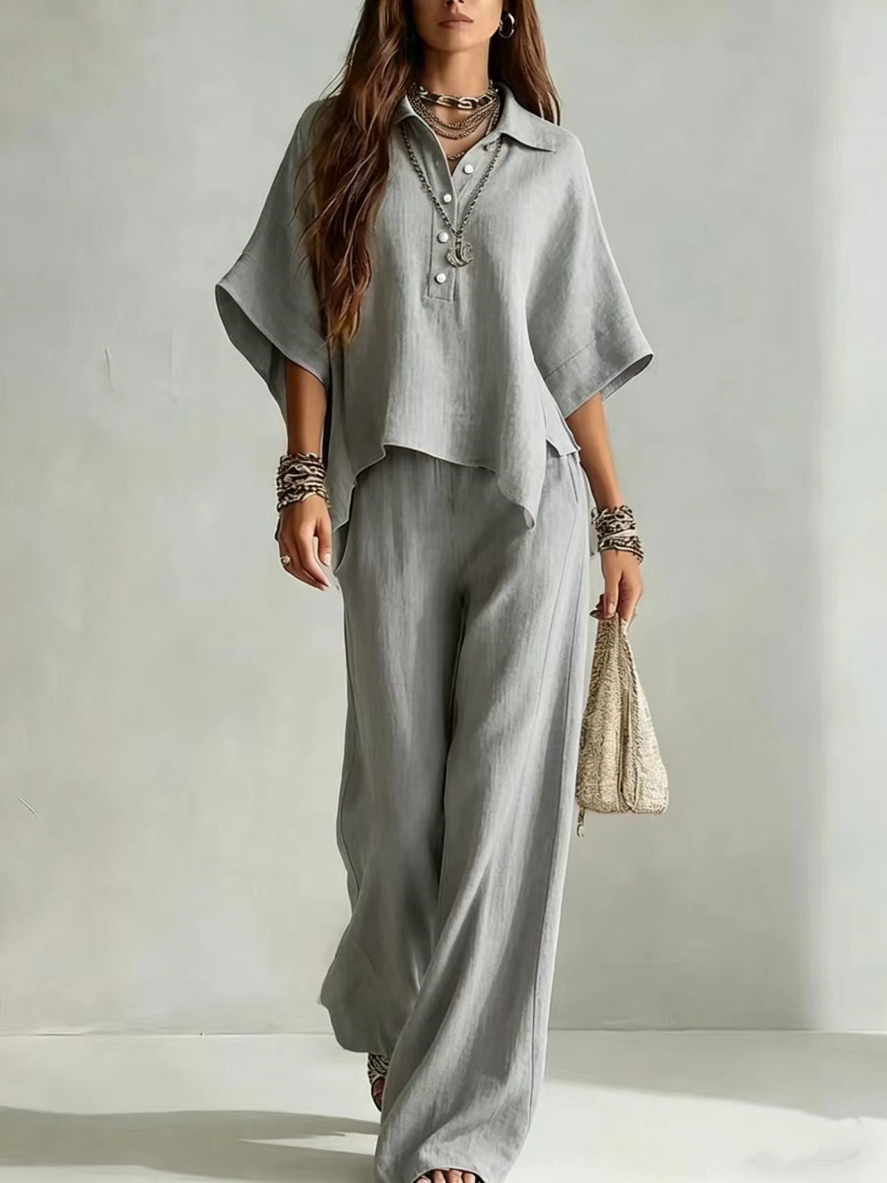 Relaxed Linen Two-Piece Set