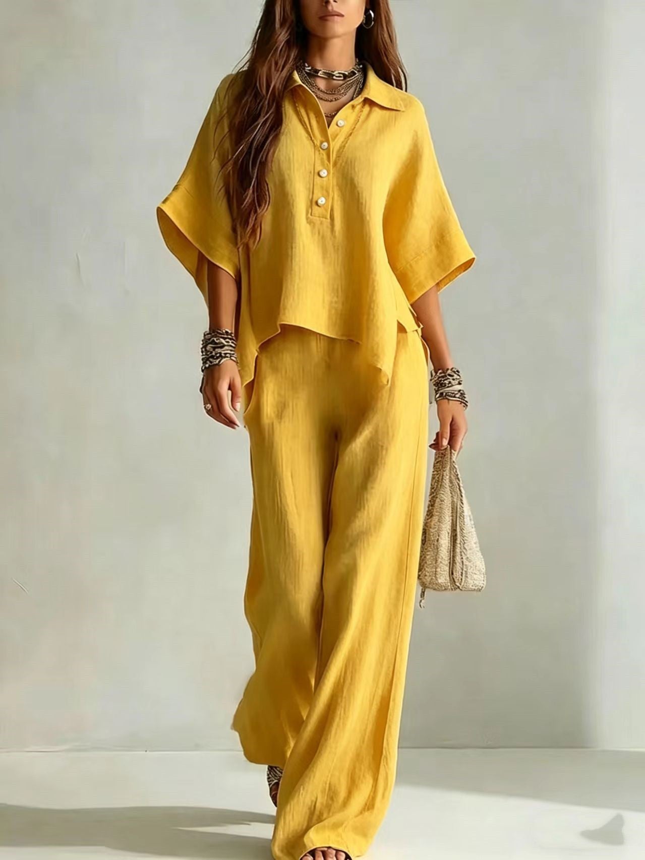 Relaxed Linen Two-Piece Set