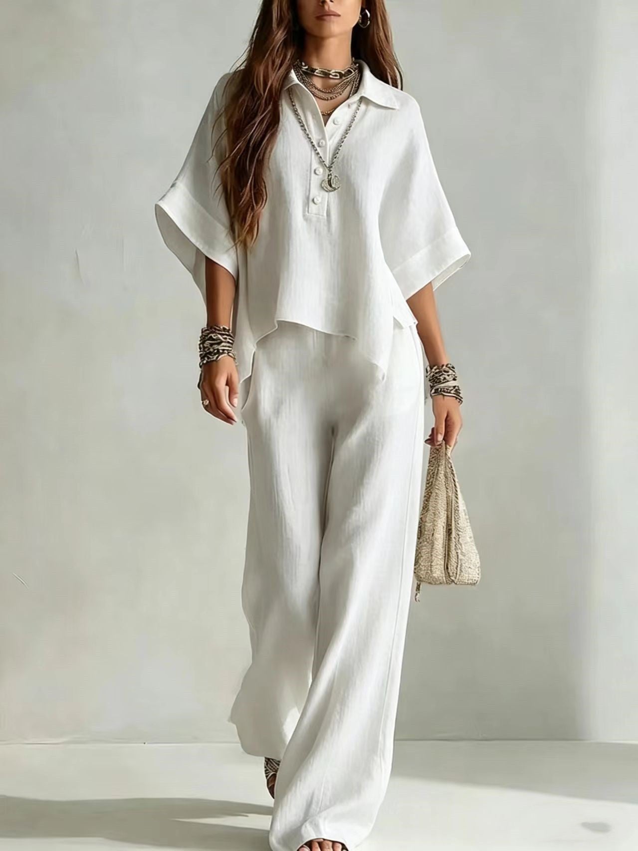 Relaxed Linen Two-Piece Set