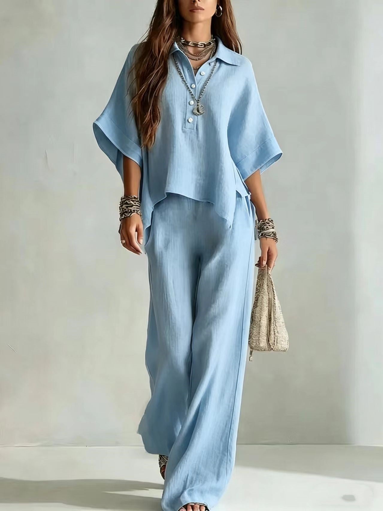 Relaxed Linen Two-Piece Set